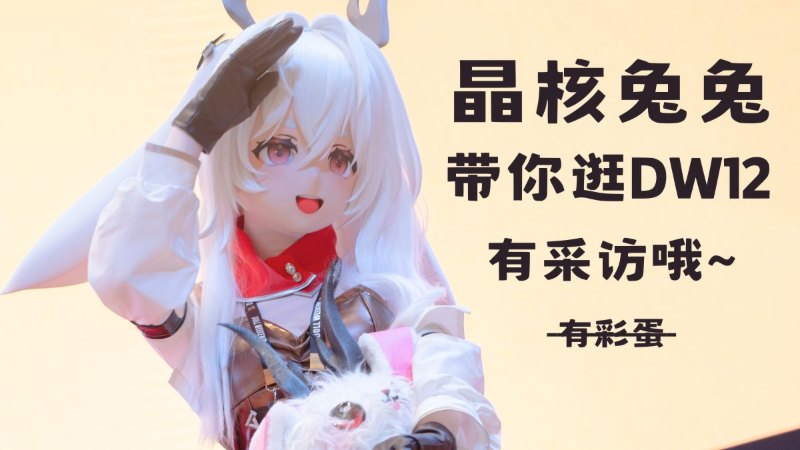 【DW12正片】晶核兔兔带你逛DW12,有采访哦 - Doll Weekend 12